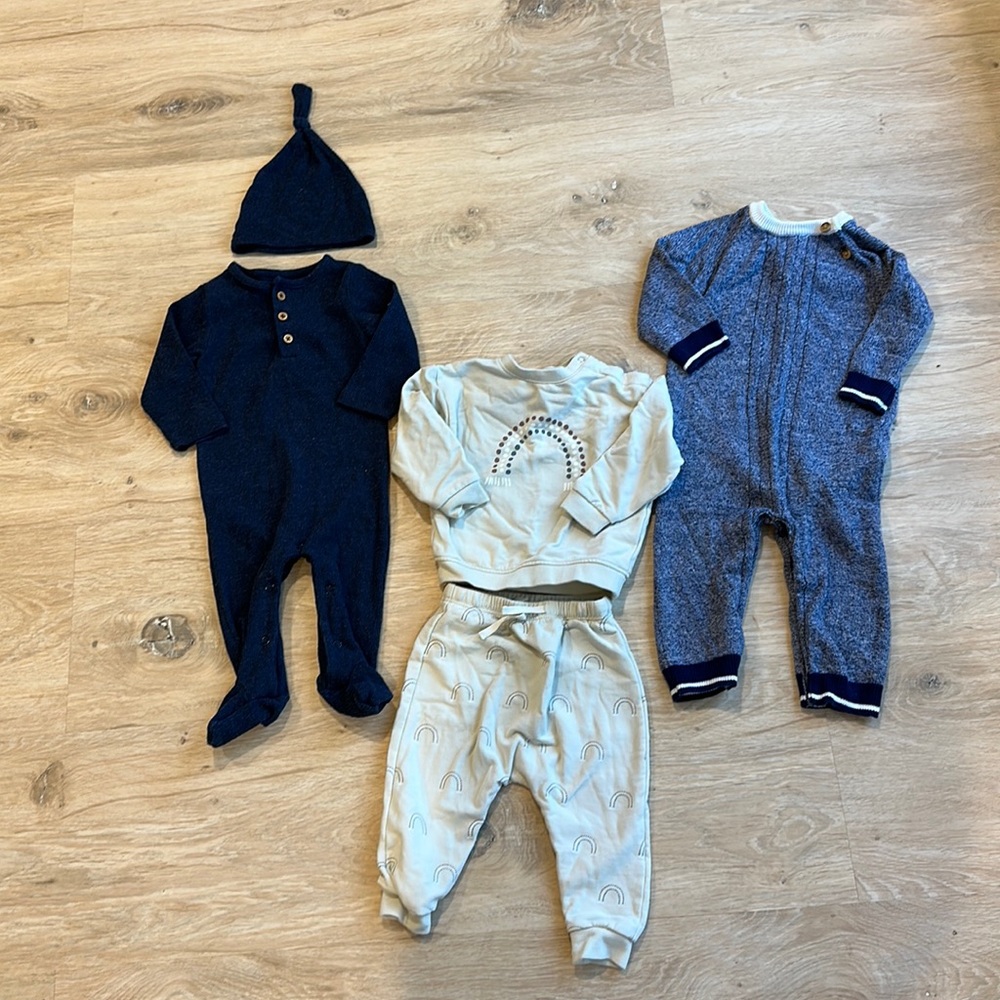 Set of 3 baby boy outfits